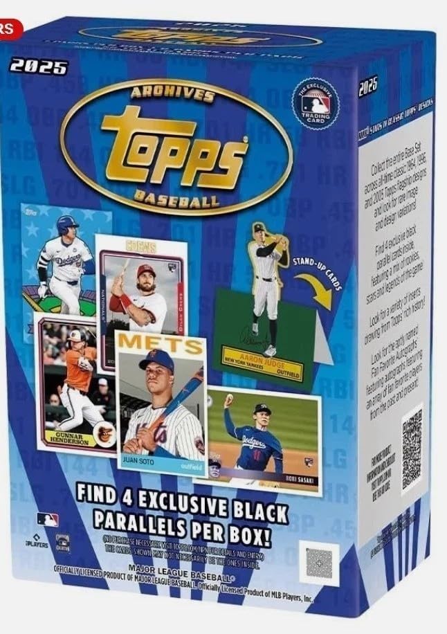 2025 Topps Archives Baseball BLASTER Box - Factory Sealed