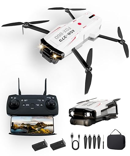 Lifelong Drone Toy |Remote Control Drone for Kids |1300mAh Battery & Spare Battery| Shoot Videos & Pics with Dual 1080P & 720P Cameras, App Control, Up to 30 Minute Flight Time, 360° Flip, 150ft Range
