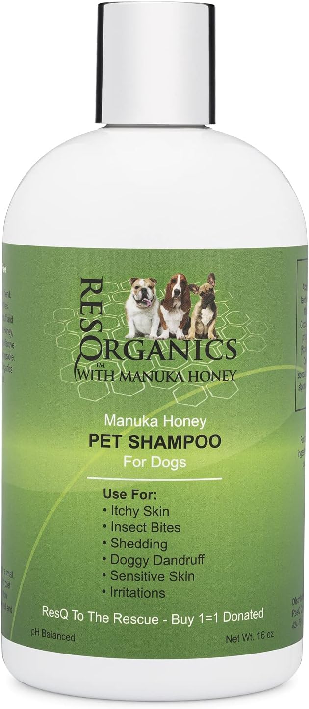 Hypoallergenic Dog Shampoo, Cleans and Soothes Dry Flakey