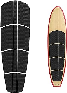 Abahub 12 Piece Surf SUP Deck Traction Pad Premium EVA with Tail Kicker 3M Adhesive for Paddleboard Longboard Surfboard Black/Blue/Gray/Navy Blue/Orange/White