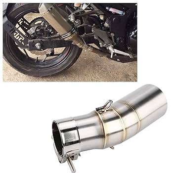 Motorcycle Accessory Stainless Steel Middle Mid Link Pipe
