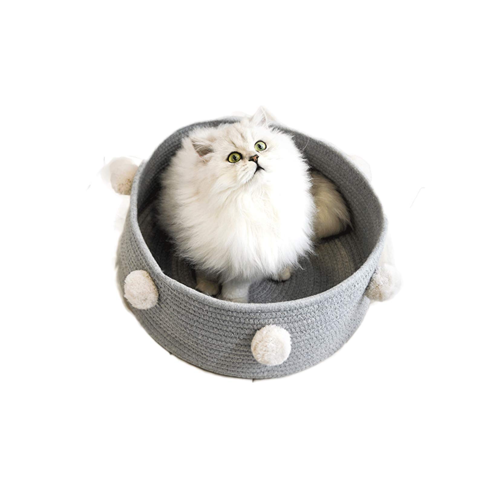 Cama para gatos de algodón trenzado cuatro estaciones para perrera