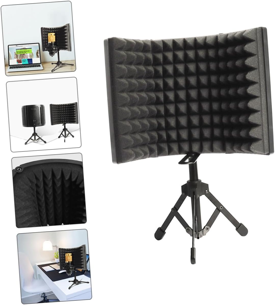 Microphone Windscreen Noise Reduction Windscreen Mic Isolation Shield for