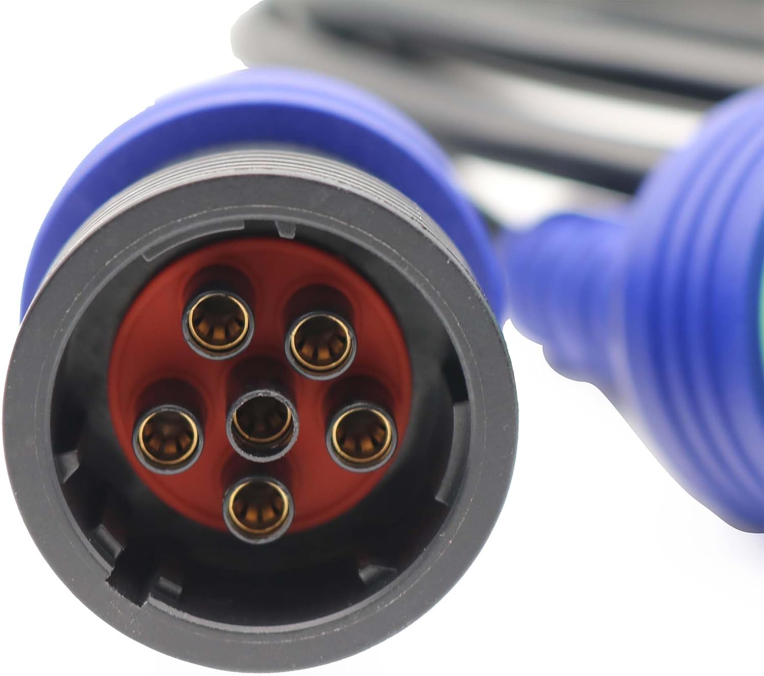 5299899 for Cummins Inline 7 Data Link Adapter Truck Diagnostic Tool 5572620 with Insite 9.0 Software(Tool with De-ll Laptop)