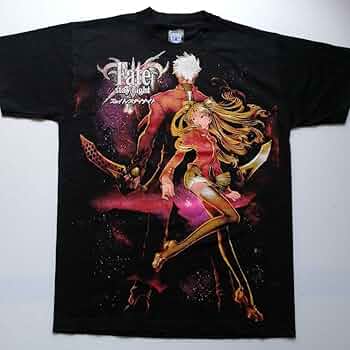 Fate/stay night Tシャツ XLサイズ 漫画 アニメ 映画 ゲーム 海外公式 Fate stay night アニメ 映画T – Cen Online Store