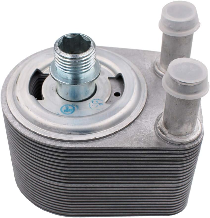 HZYCKJ Oil Cooler OEM # 4526544 Fit for Landrover Range Rover Sport Lr3 4.4L V8 Eurospare