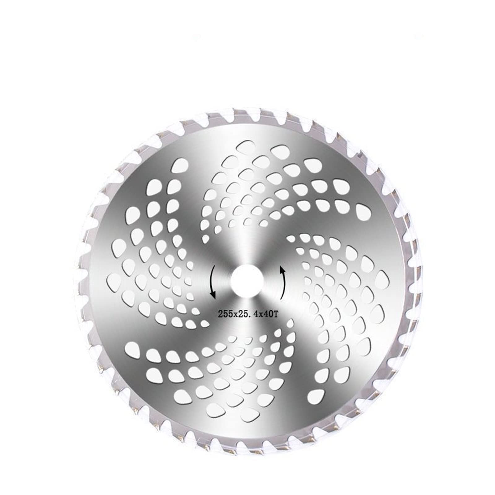 NYMFEA yaoqijie Durevole 40/60/80 DEETH Trimmer Testa Lama PROPRIE Disco for spazzole in Legno for Utensili da Giardino da rasaerba da rasaerba Lasting (Color : 40 Teeth)