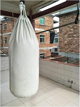 200cm heavy punching bag, thick canvas punching bag unfilled boxing bag muay thai sandbag punching bag for adults