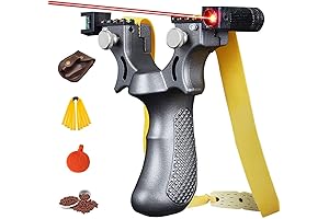 SQLWYLAT Professional Slingshots with Laser Precision Sighting for Adult Hunting