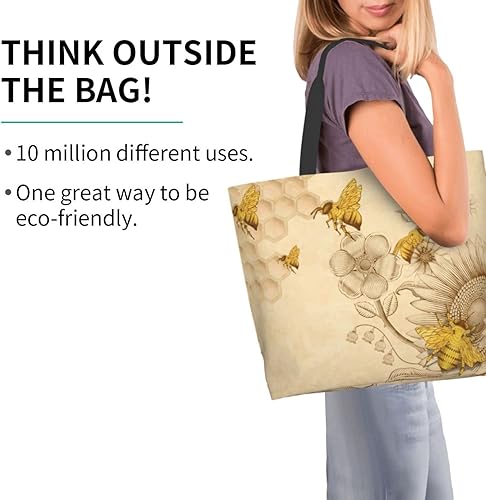 Miniatura 2 de Bolsa de comestibles reutilizable grande con asa fuerte ecológica lavable para comestibles viajes en la playa