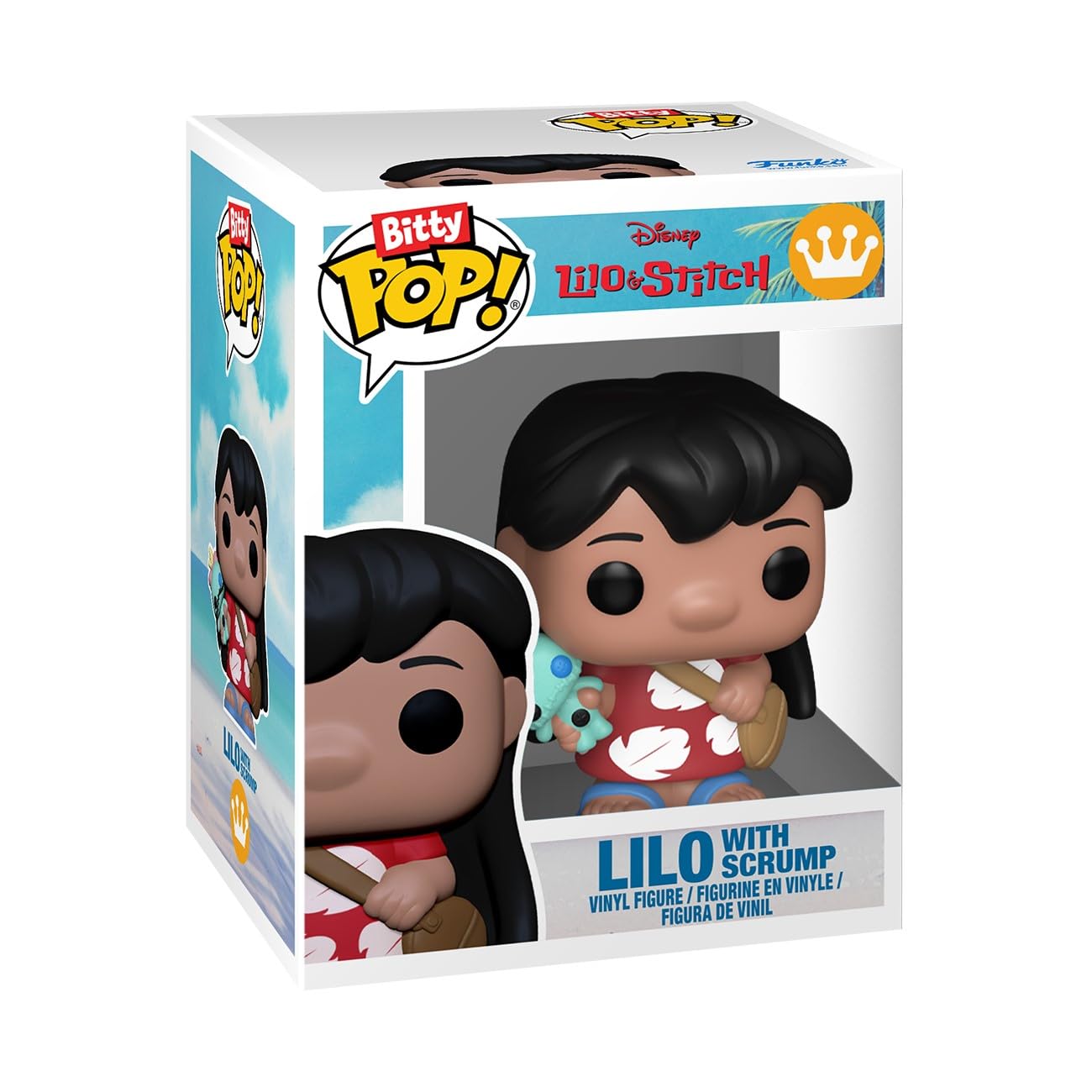 Funko Bitty Boxes: Disney - Lilo & Stitch - Lilo's Home with Lilo &Scrump and Stitch - Figura in vinile da collezione - Idea regalo - Prodotto ufficiale - Giocattoli per bambini e adulti