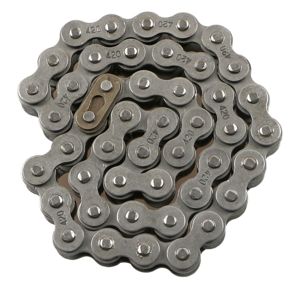 cad. Juego de tensor y ajustador cadena for minimotos CT200U, CT200U-EX, BT200inkX, Baja Warrior, MB200, Massimo Predato, 420-90 L .(420-90L)