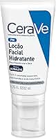 Cerave Loção Facial Hidratante Pm, Uso Noturno para Peles Normais a Secas, com 3 Ceramidas Essenciais e Ácido Hialurônico, Textura Ultraleve, Sem Perfume, 52ml