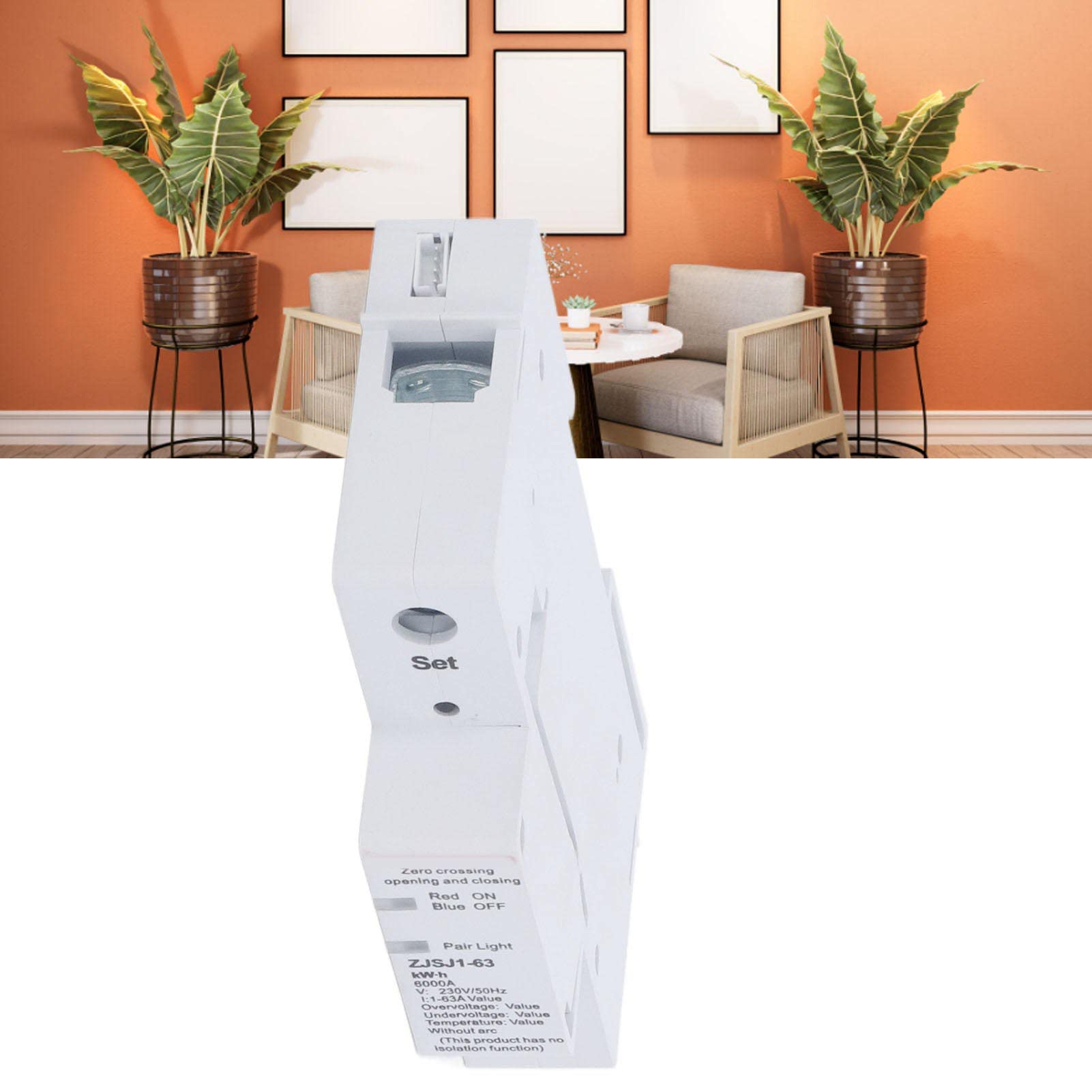 Ausla Wielofunkcyjny Inteligentny Licznik Energii WiFi ABS Inteligentny Licznik WiFi AC220V AC230V 1A do 63A Przełączanie Przejścia Przez Zero Wysoka dokładność Transmisja Bezprzewodowa do Testów