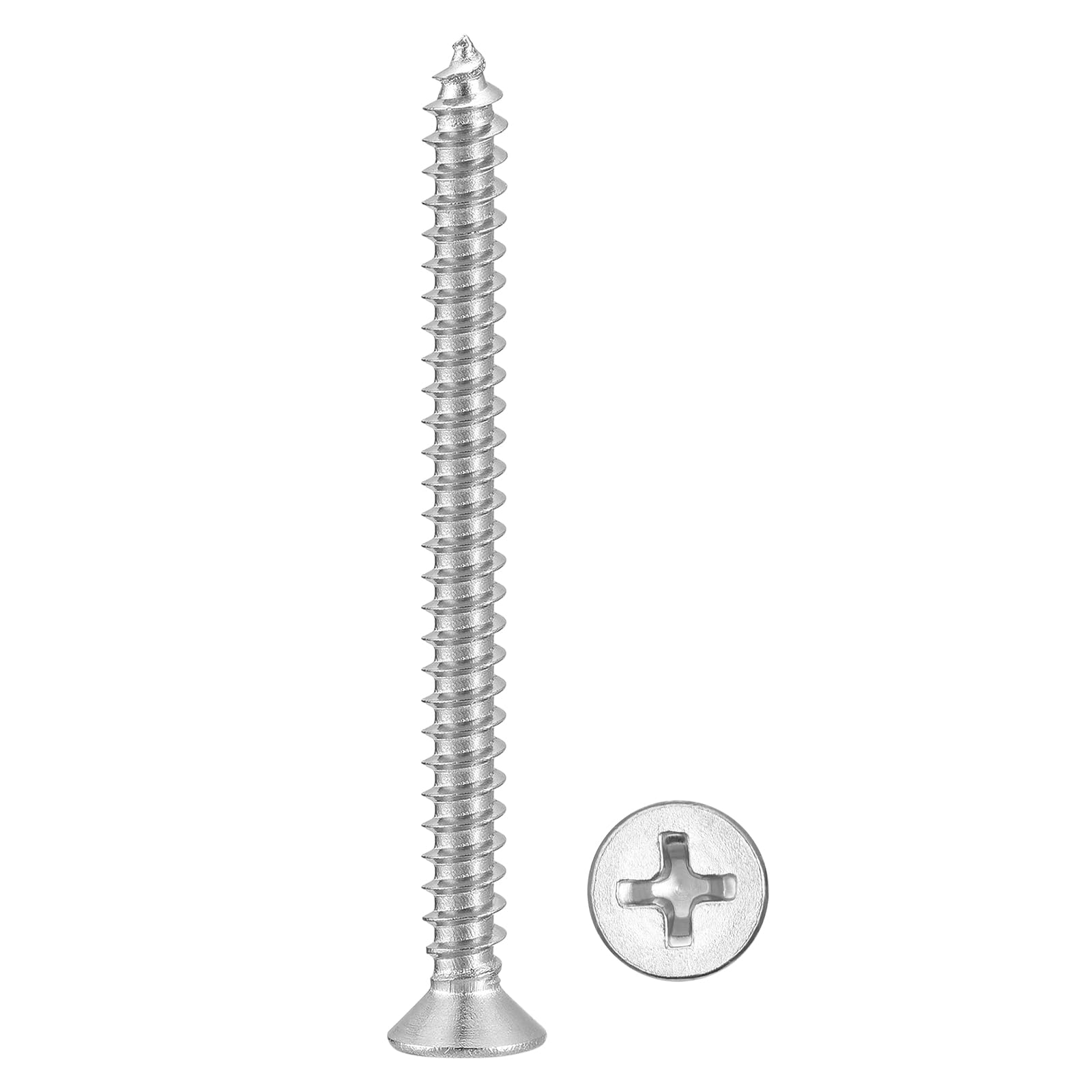 METALLIXITY Countersunk Phillips Wood Screws (ST3x40mm) 250Pcs