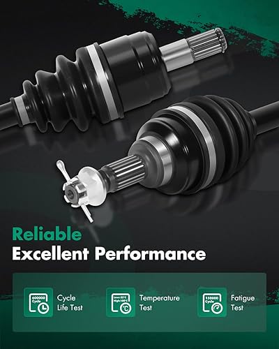 Vista 333 de SCITOO 1333081 1333947 Eje CV trasero izquierdo derecho para 2016-2020 para Polaris General 1000 2017-2020 para Polaris General 4 1000 2015-2018