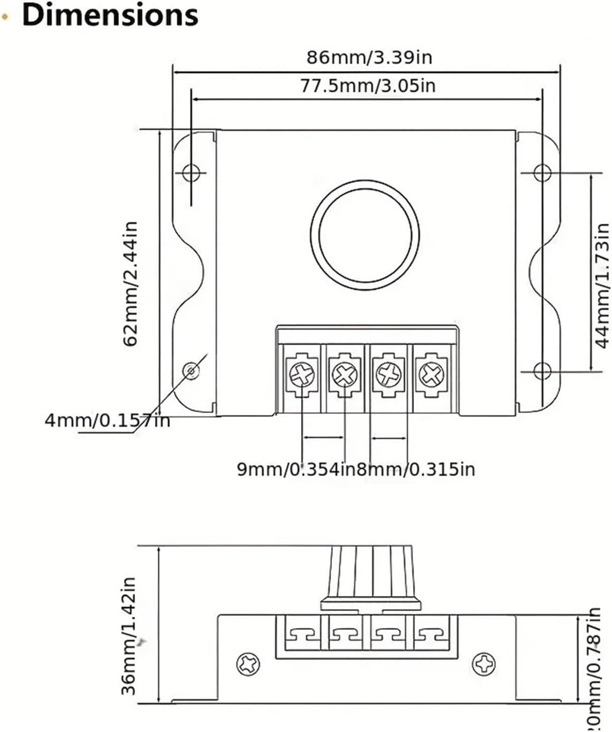 DC12-24V 30A Knob Dimmer Brightness Adjustment Stepless Dimming Switch Controller Suitable for 3528 5050 COB SMD LED Light Strip