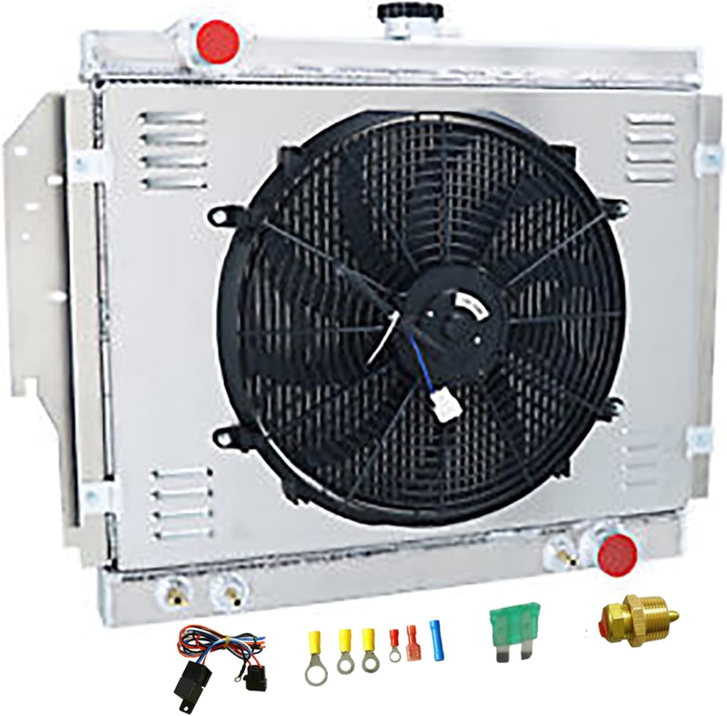 Aluminum Radiator For 1979-1993 1982 1983 Dodge D150 D250 D350 - Foto 9