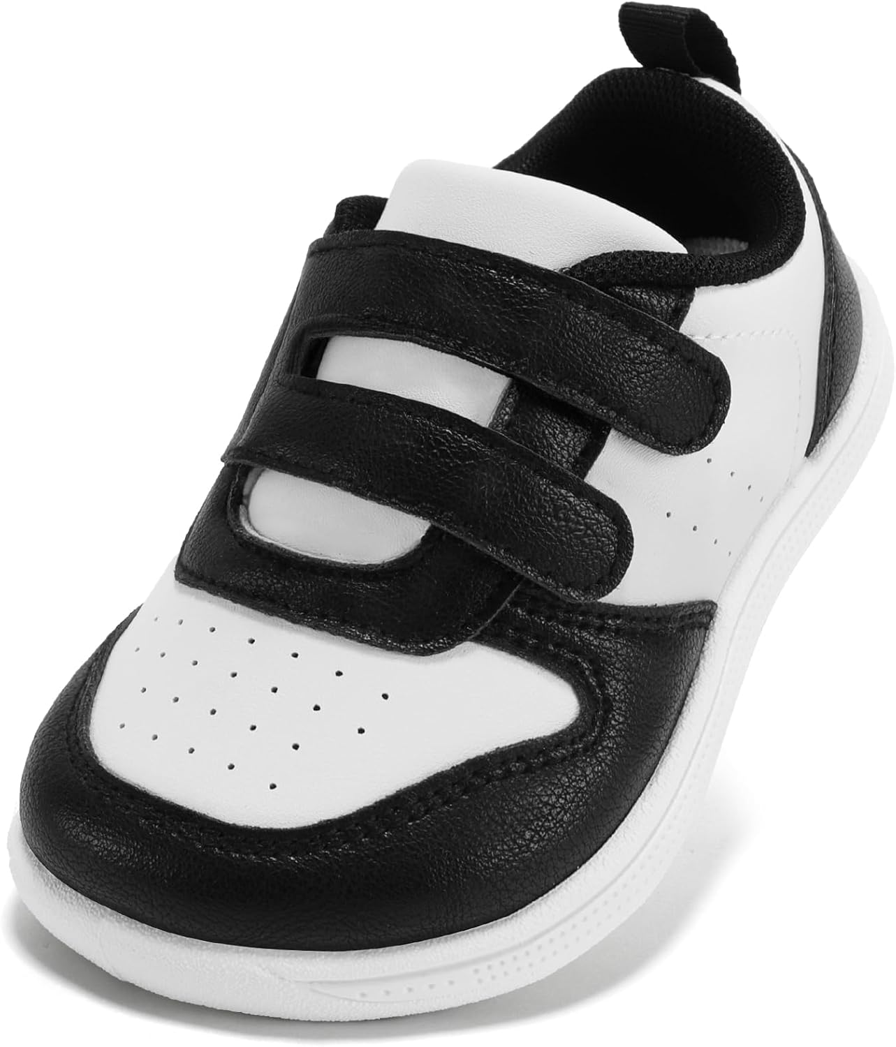 STQ Toddler Wide Toe Box Barefoot Shoes Boys Girls Kids Sneakers Non Slip Lightweight Zero Drop Comfortable Tennis Walking Running School Athletic Casual Indoor Outdoor