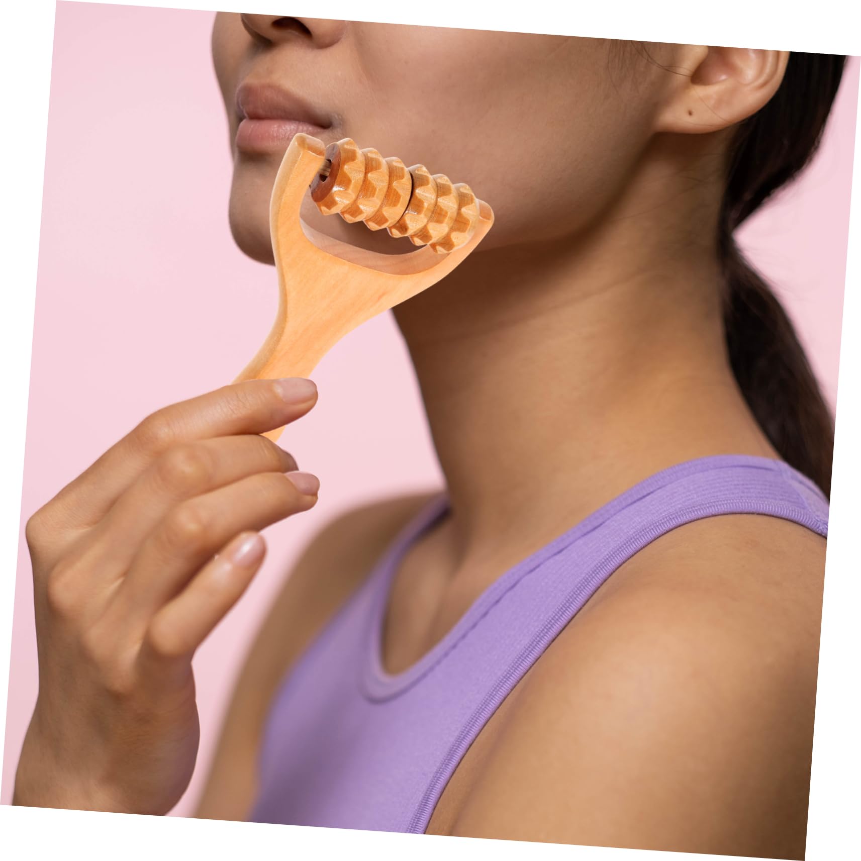 GARVALON Neck Massager Pressure Point 3pcs Wooden Foot Massager Rollers for Body Neck Shoulder