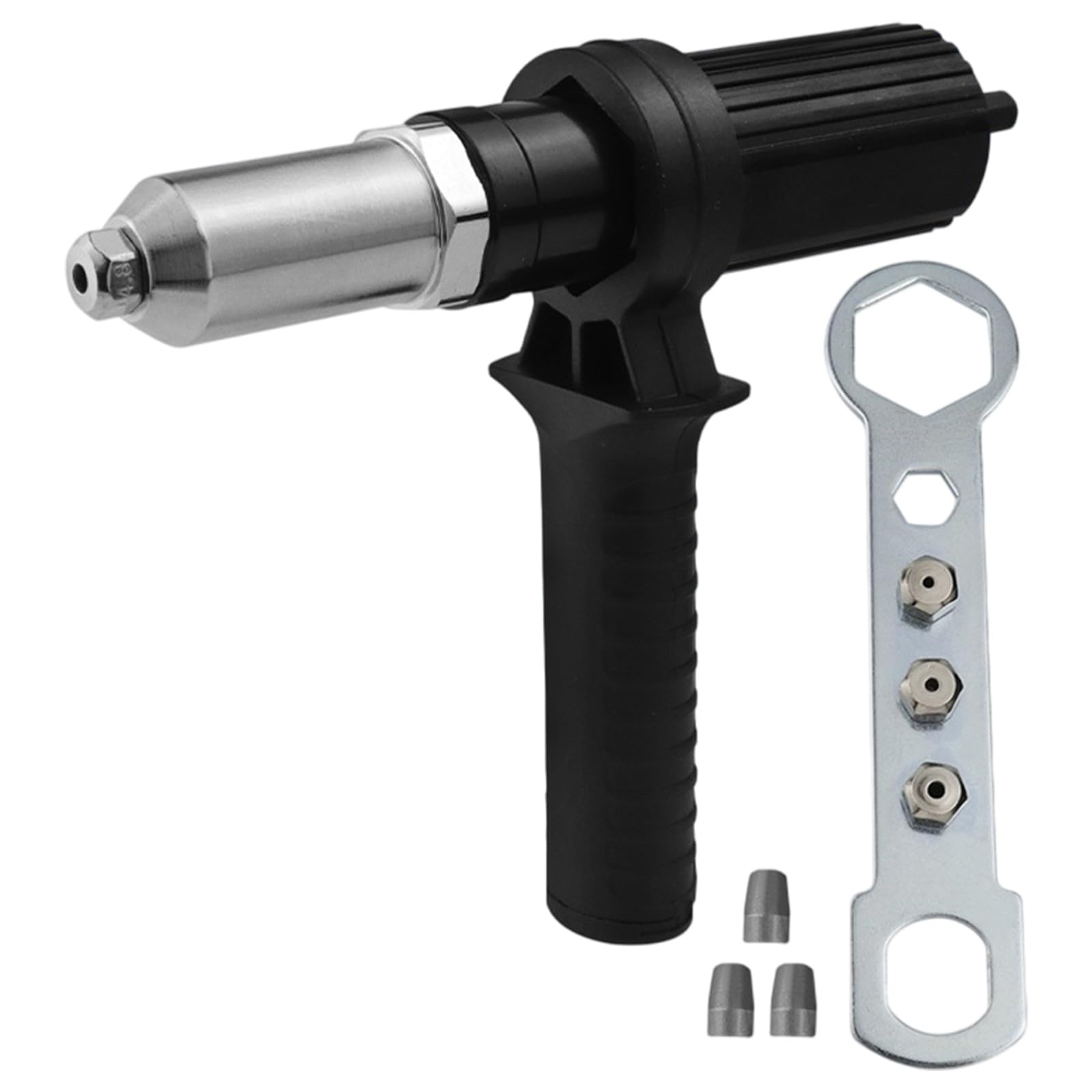 Buxuaaaa Multicolor Upgraded Riveting Tool Kit Riveting Drill Adapter Riveter Insert Nut Tools Machine Electric Machine Drill Adaptor