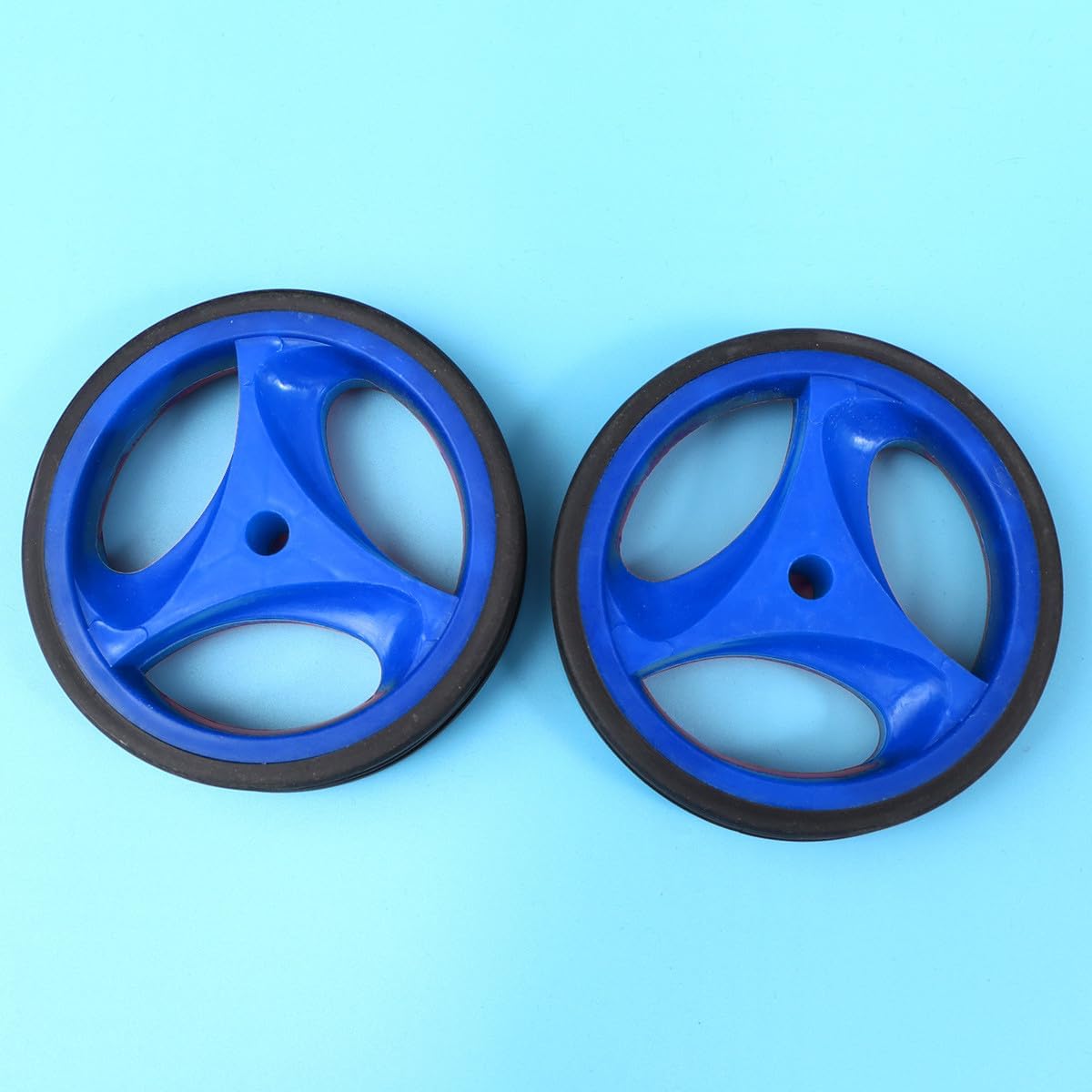 Training Wheels for Bike 12-20 Inch Mute Balance Auxiliary Wheels with Blue Bracket, Bicycle Stabilizer Accessories for Boys and Cycling Training