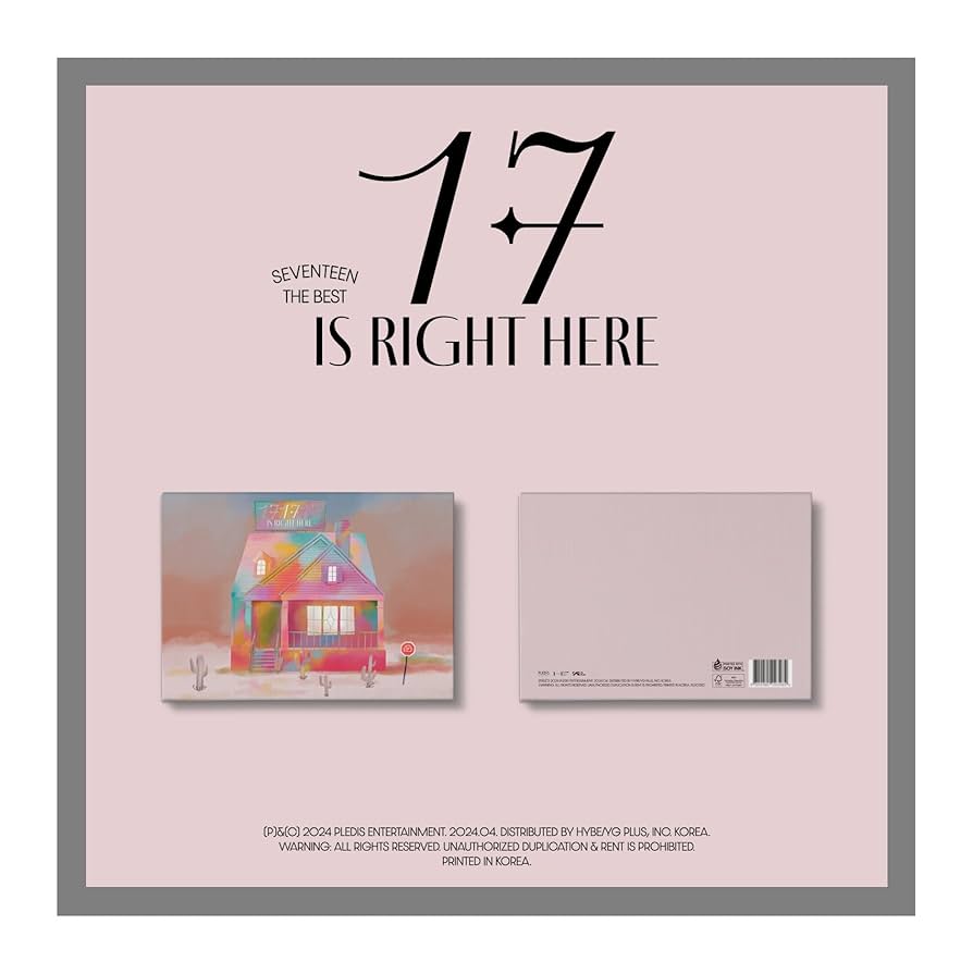 すーゆ[SEVENTEEN] 17 IS RIGHT HERE Express Shipping] SEVENTEEN 17 IS RIGHT HERE Best Album