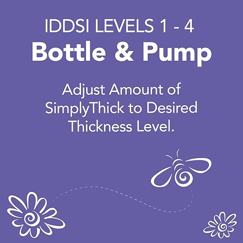 Miniatura 3 de SimplyThick EasyMix  302 porciones  Espesante de gel para personas con disfagia y trastornos de deglución  No alterará el sabor del líquido  Fácil