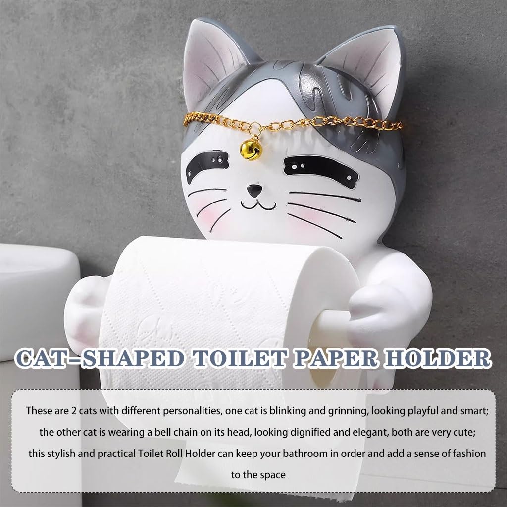 Toilet Roll Cat Kitchen Roll Holder Unique Toilet Tissue Holder Cat