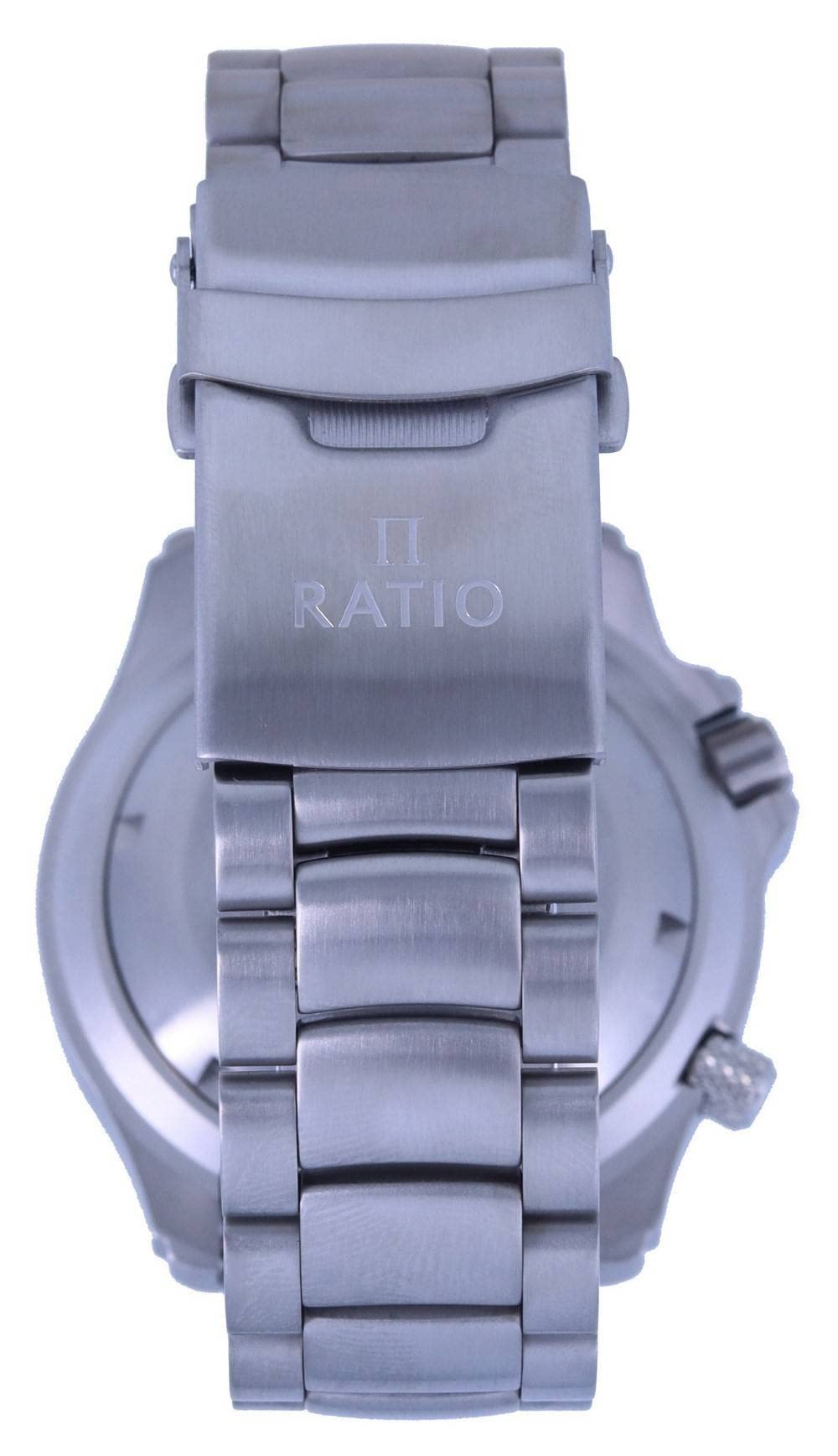 RATIO FreeDiver zegarek nurkowy, szafirowy kryształ, stal nierdzewna, japoński mechanizm automatyczny, zegarek nurkowy, 1000 m, wodoodporny zegarek do nurkowania dla mężczyzn