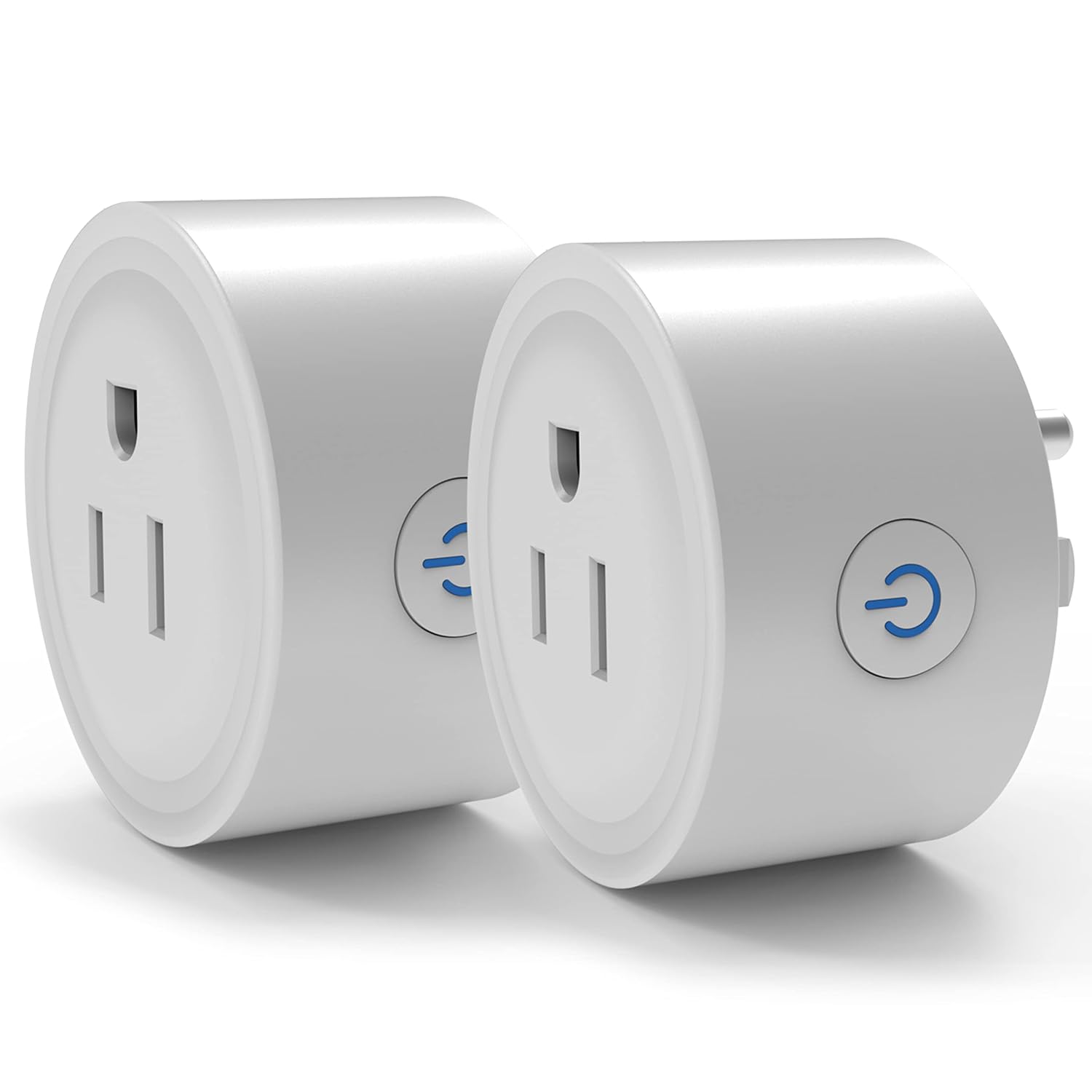 Alexa Smart Plug Exioty, Simple Set Up with One Voice Command, “Amazon Alexa” APP Remote Control, Voice Control, Timer & Schedulete,Stable Connection, Bluetooth Mesh, Require Alexa Echo（2 Pack）