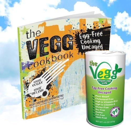 The Vegg Combo (4.5 Oz Container and the Vegg Cookbook)
