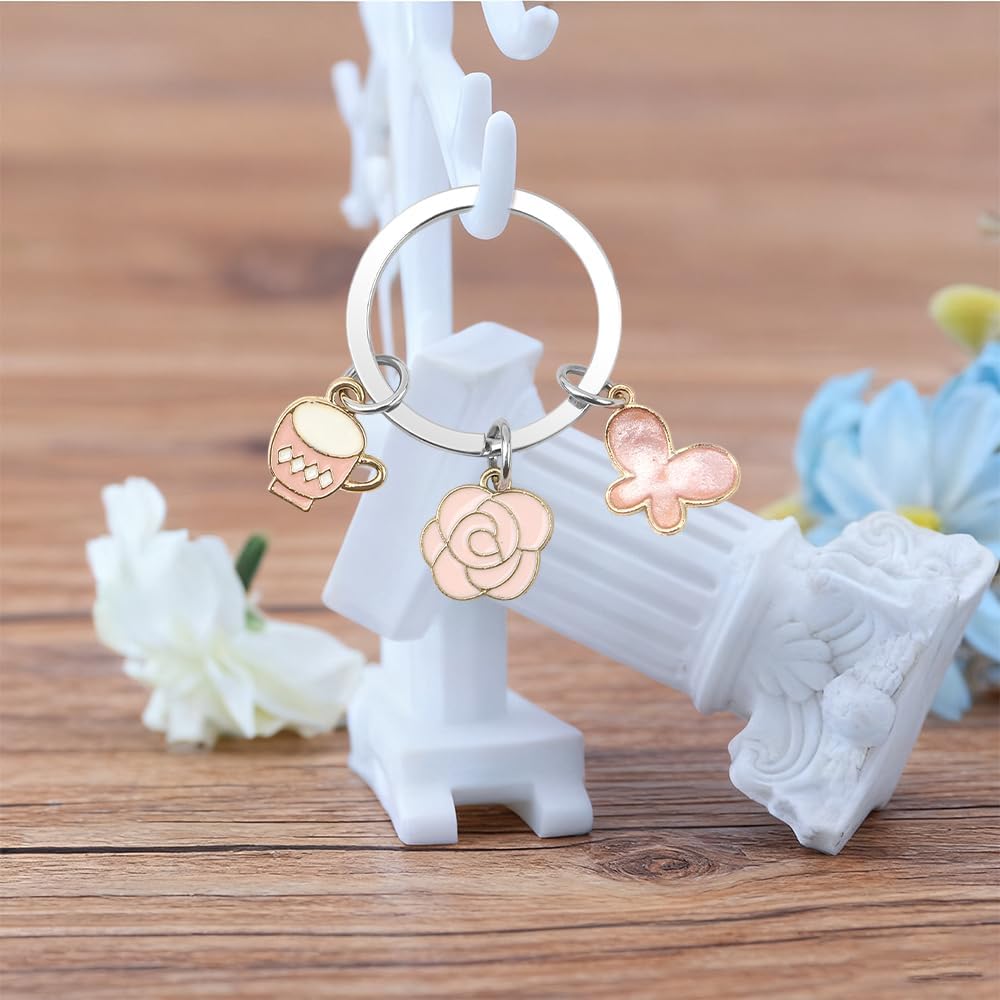 Grandma Gifts from Grandkids Grandson Granddaughter Christmas Valentines Mothers Day Birthday Gifts for Grandma Nana Grandmother Gift Grandparents Day Thank You Gift for Nana Keychain Keyring Keepsake - Image 5