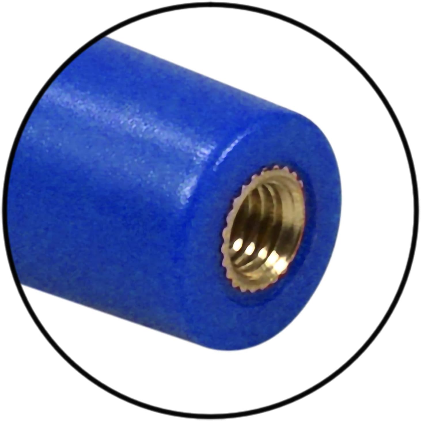 ONE250 13" inches Flexible Rubber Antenna, Compatible with All Dodge RAM Trucks (RAM 1500, RAM 2500 or RAM 3500 1994-2023) - Designed for Optimized FM/AM Reception (Blue)