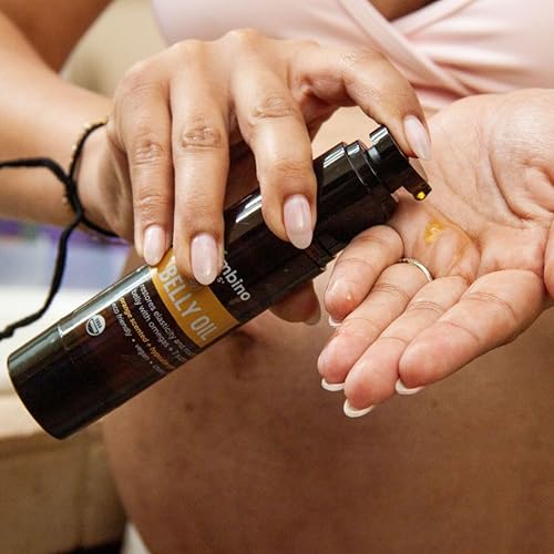 Miniatura 9 de Mambino Organics Oh Baby! Belly Butter - Crema orgánica para estrías para el embarazo con karité holandés y manteca de cacao, vitaminas, omegas para