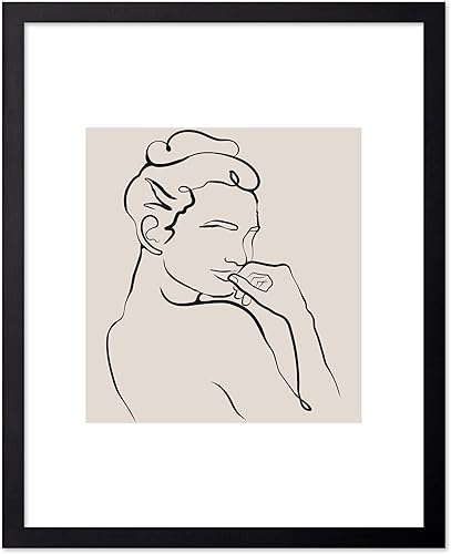 Miniatura 60 de Monem Art - Póster de formas aleatorias, impresión geométrica retro, arte abstracto, arte moderno de mediados de siglo, arte en blanco y negro, arte