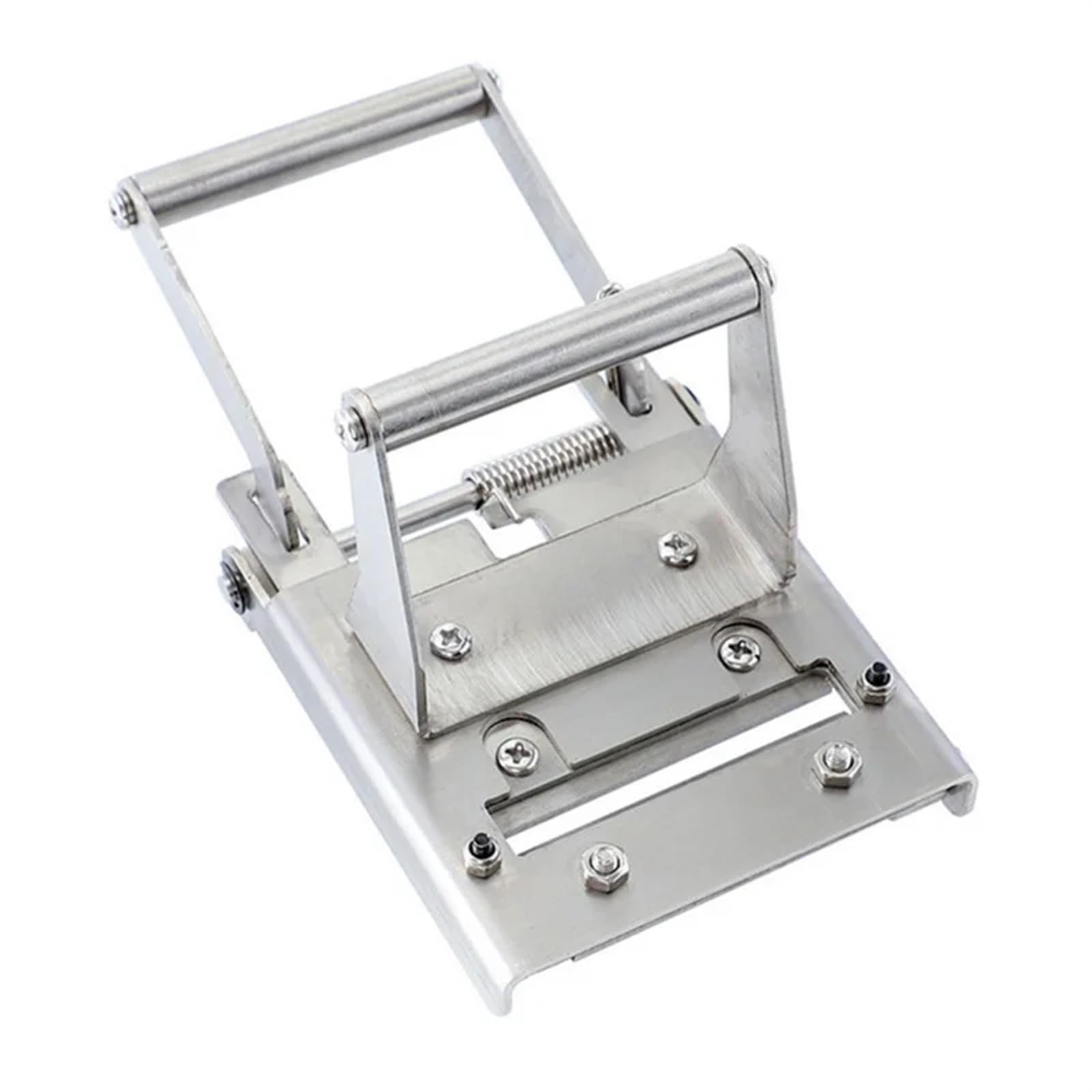 Mini machine de découpage avec couteau en acier inoxydable pour un arasage parfait du bois