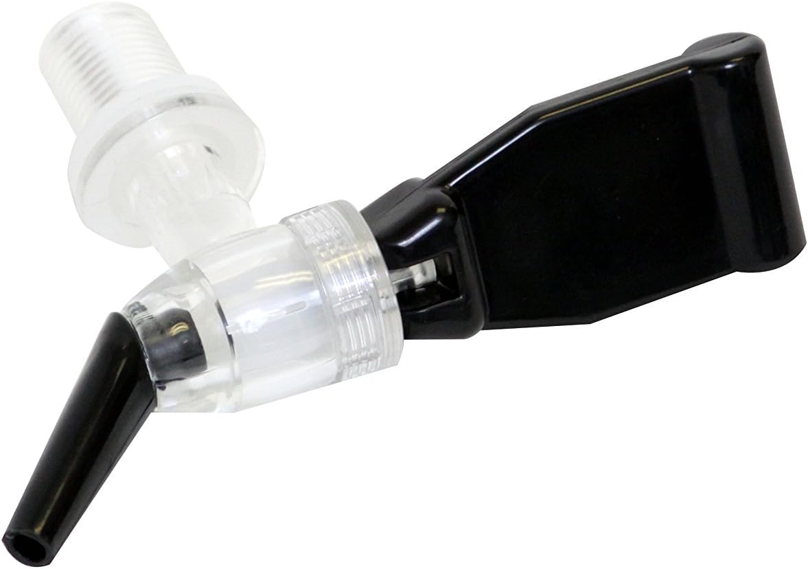 Beer Tubes Regular Tap Replacement Part, Black Tap Only, RTAP