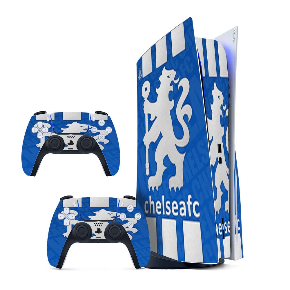 GADGETS WRAP Printed Vinyl Skin Sticker Decal for Sony PS5 PlayStation 5 Disc Edition Console & 2 Controller (Skin Only, Console & Controller not Included.) - Football Club Logo Multicolor (B0BW3TMFH4) Amazon Price History, Amazon Price Tracker
