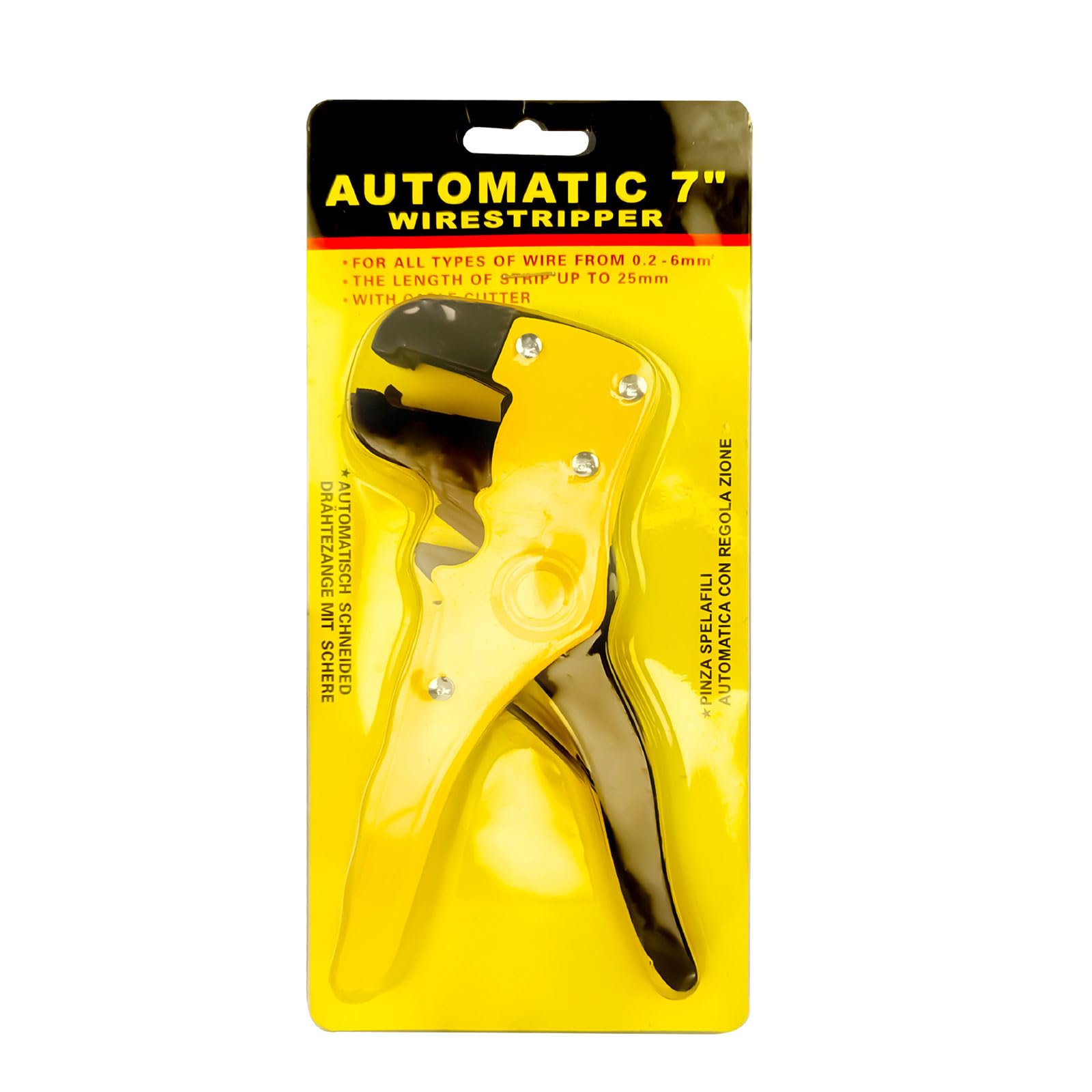 Geavonyg B Durability Duckbill Wire Stripper Cable Cutter For 0.2-6Mm² For Electricians Enthusiasts Household Use Accuracy Stripping Pliers