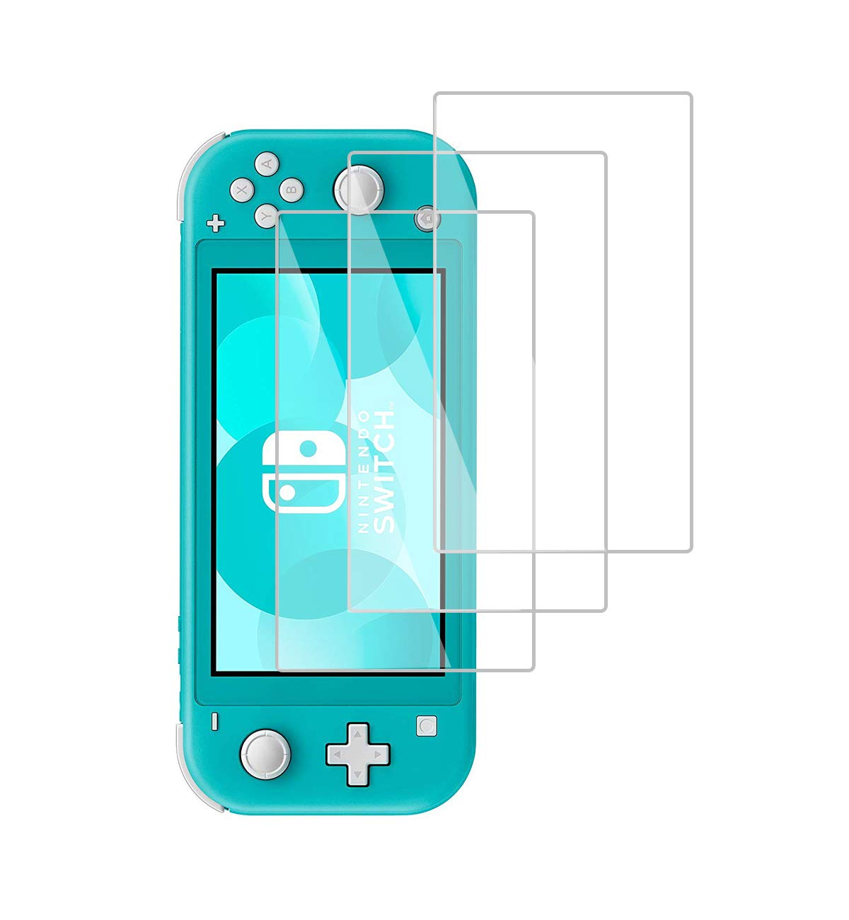 KEANBOLL 3 Pack Matte Anti-Glare Screen Protector For Nintendo (Switch Lite) 2019 Screen Protector, Anti Glare And Anti Fingerprint (Matte) Shield
