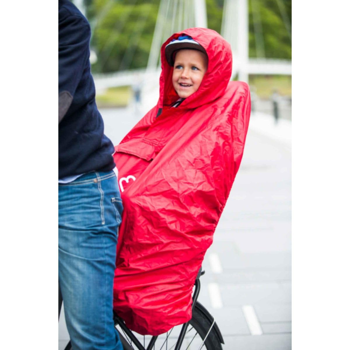 HAMAX Housse de Pluie Réfléchissante Poncho