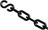 Plastic decorative safety security chain 10FT, Crowd Control Center (BLACK+SNAPS)