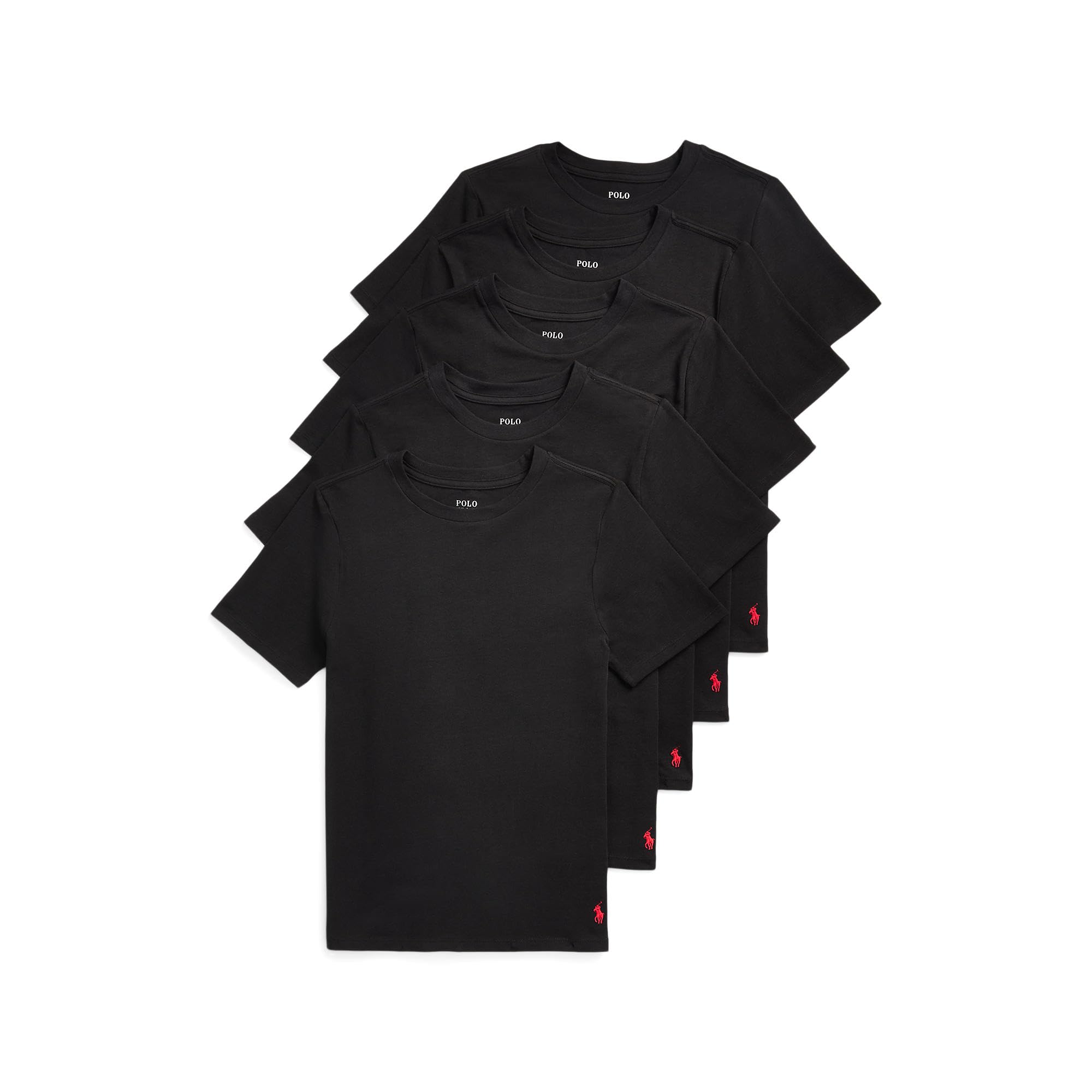 Polo Ralph Lauren Boys' Multi-Pack Short Sleeve Undershirt