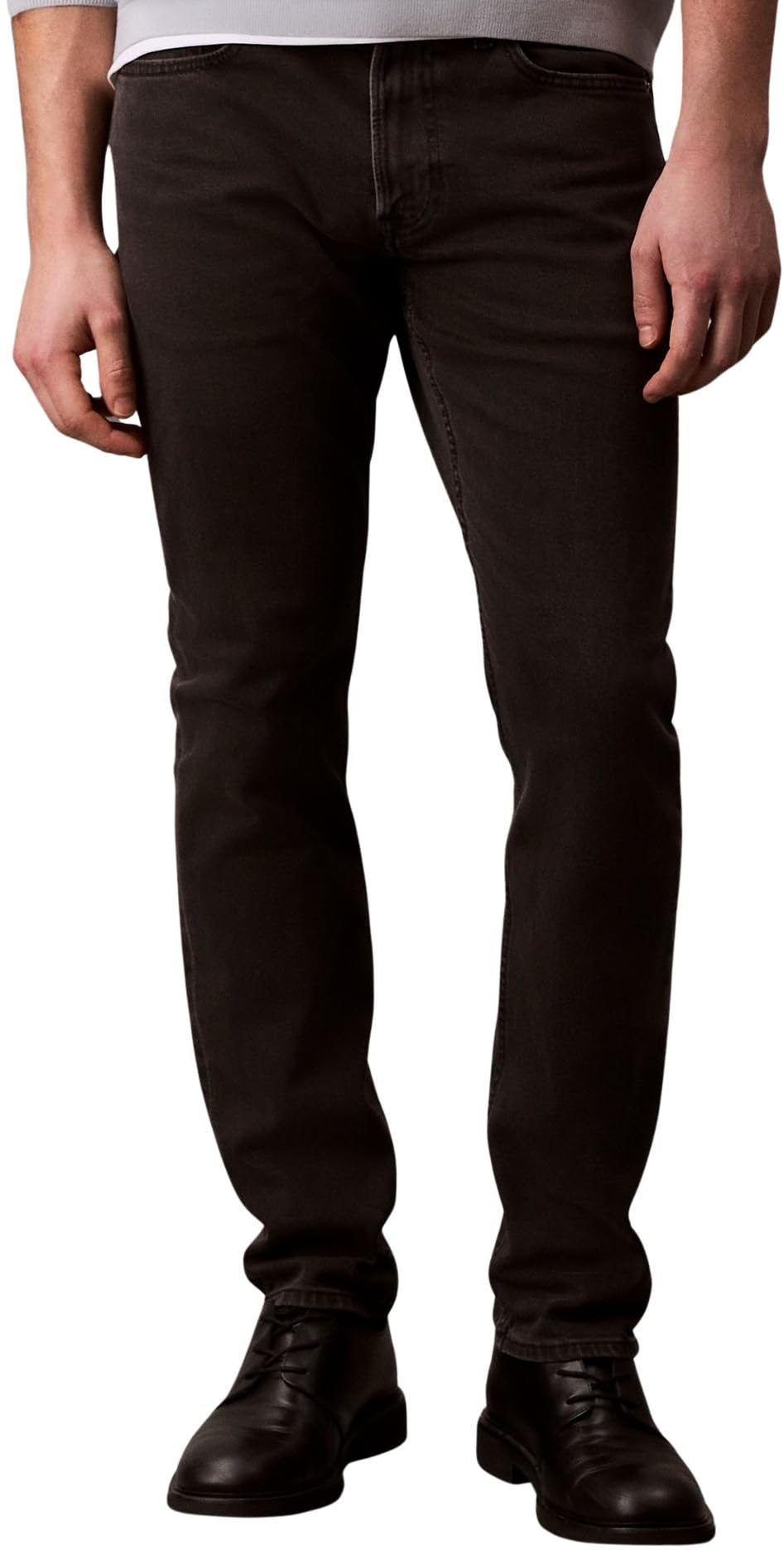 Calvin Klein Jeans Black Cotton Skinny Jeans - W31 | L32