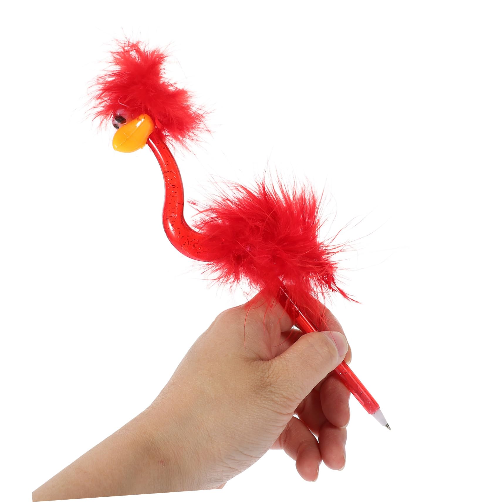 24pièces Stylos à Bille Autruche De Stylos Créatifs Pour Fournitures Écriture Amusantes Et Colorées Idéaux Pour École