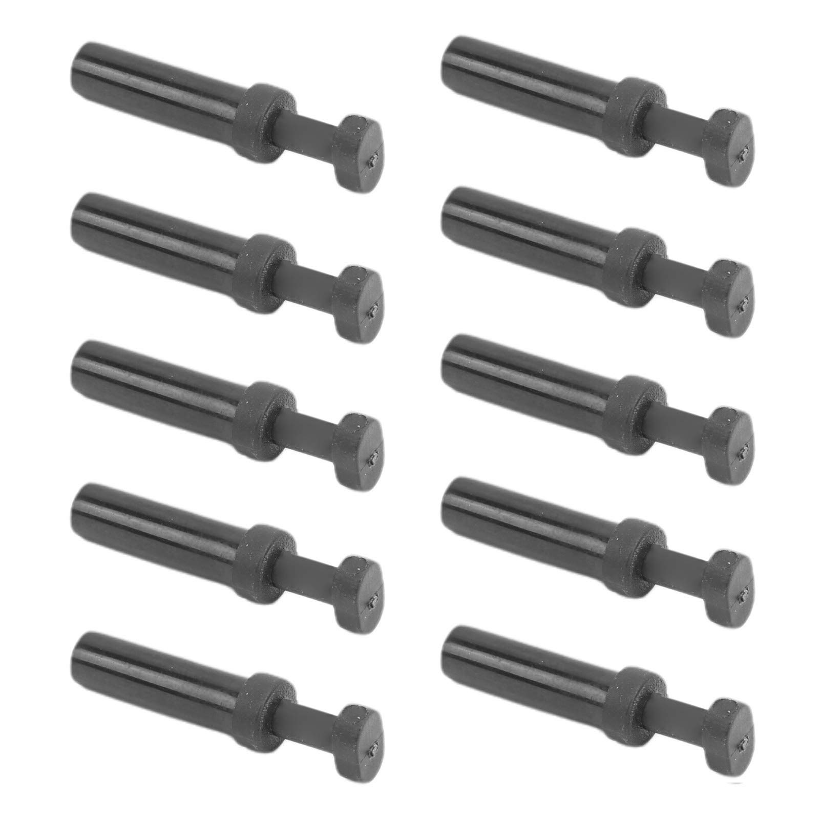 ViaGasaFamido Raccord pneumatique 6mm Lot de 100 Connecteurs à Pousser pour Tubes pneumatiques Accessoires industriels en Plastique résistant pour systèmes compresseurs et Outils