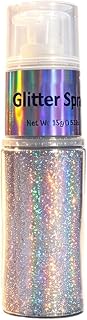 Glitter Body Spray - 15g Shimmer Highlighter Paint | No Sticky Spray Hair Skin Cosmetic Glow Effect Lightweight Long Lasting Shiny Finish for Women, Girls, Kids