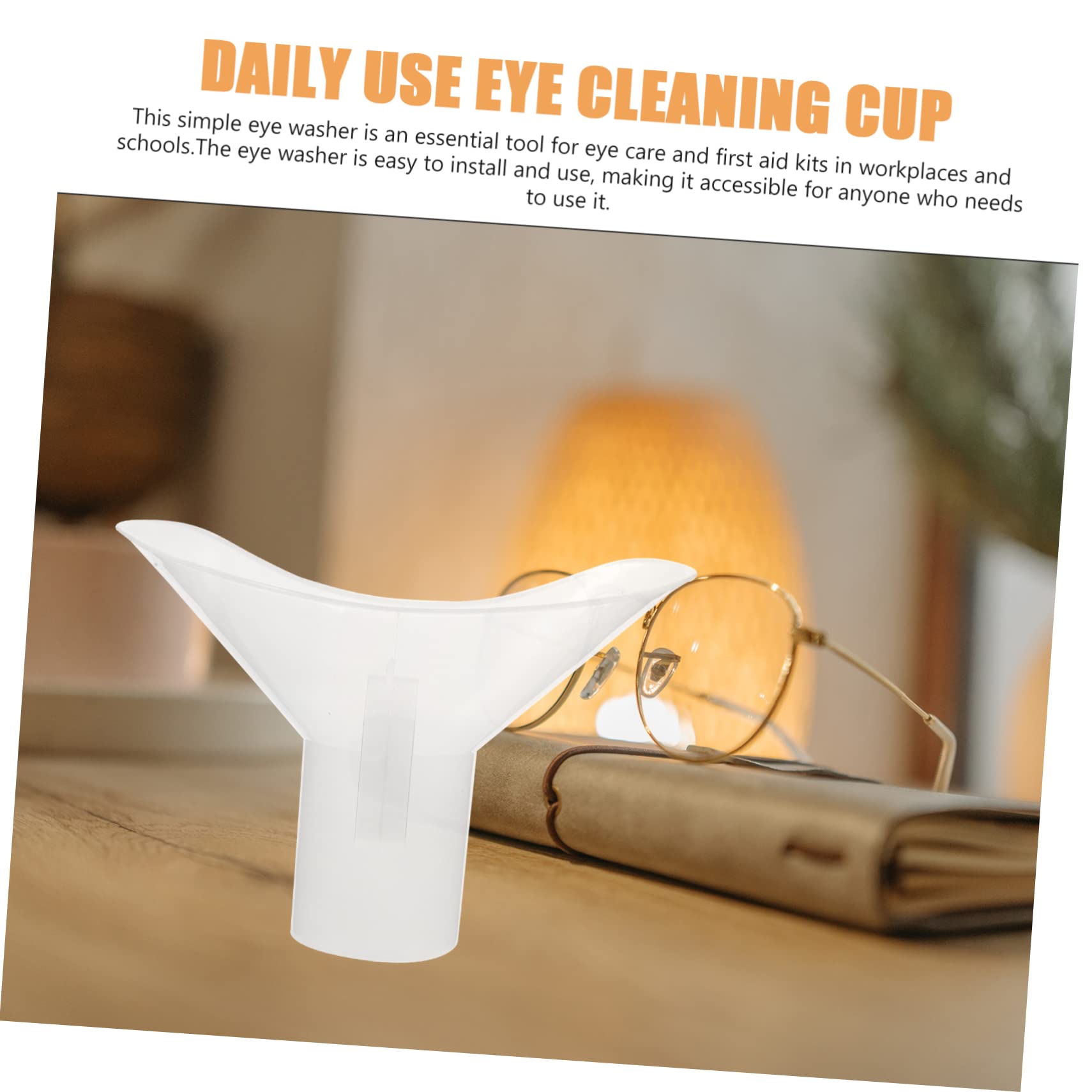 Zerodeko Accesorios Para Las Imágenes Oculares Lavar Portátil Lavado De Ojos Limpiador Herramientas De Limpieza De Ojos Herramienta Para Ventosas El Plastico 2 Piezas X 4