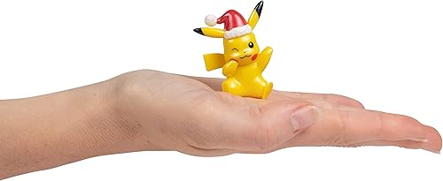 Miniatura 6 de Calendario de Adviento de Pokémon para niños, juego de regalo de 24 piezas, incluye Pikachu, Eevee, Jigglypuff y más, 16 figuras de personajes de
